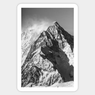 Mount Blanc Mountain Sticker